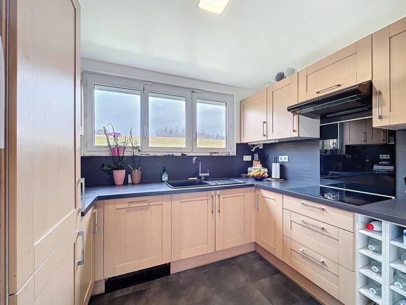 acheter maison avec sous-sol total, vie de plain-pied, 3 chambres, environnement paisible, terrain clos de 800 m2, à Chaumont-en-Vexin (60) à 30 minutes de  Pontoise (95)