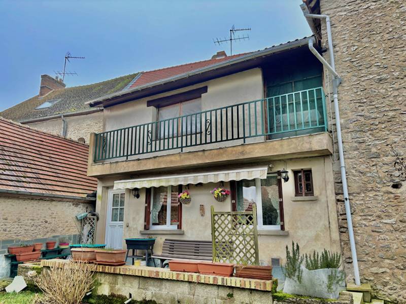 acheter une maison ancienne avec grand terrain, axe rapide cergy, à saint clair sur epte (95)