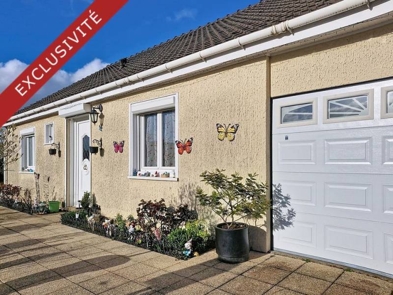 Opportunité exclusive : achetez ce pavillon de plain-pied avec trois chambres et garage situé au cœur d’Étrépagny 27