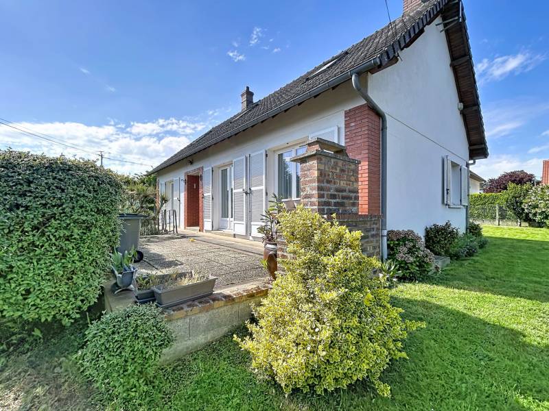 Trouver une maison avec sous sol total et trois chambres à acheter en exclusivité à Gisors 27140