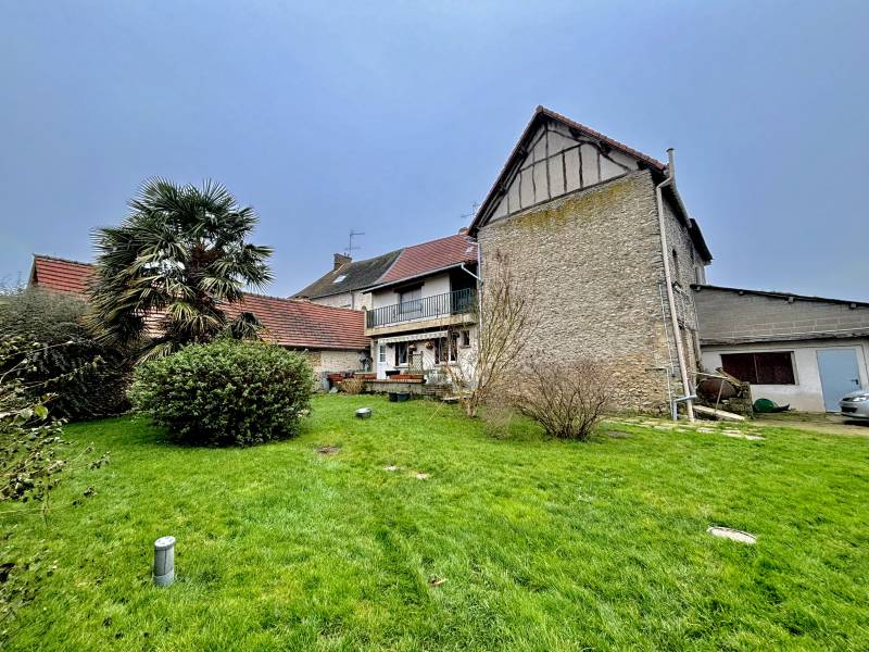 acheter une maison ancienne avec grand terrain, axe rapide cergy, à saint clair sur epte (95)